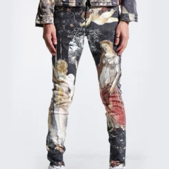 Lifted Anchors Men Graces Denim Pants (multi) -Marvia Wear Sales Store lflasp22025mul 5