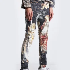 Lifted Anchors Men Graces Denim Pants (multi) -Marvia Wear Sales Store lflasp22025mul 6