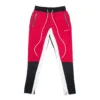 Lifted Anchors Men Link Corduroy Track Pants (red / Black)