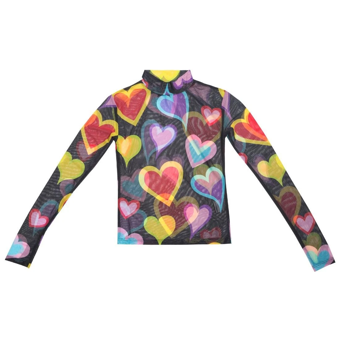 Lazy Oaf Women Party Heart Top (black) 1 Lazy Oaf Women Party Heart Top (black)