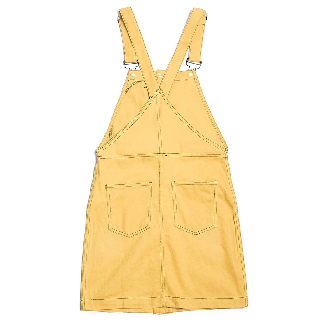 Lazy Oaf Women Yellow Pinafore Dress (yellow) 2 Lazy Oaf Women Yellow Pinafore Dress (yellow) - Image 2