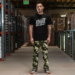 BAIT Basics Chino Pants (camo) -Marvia Wear Sales Store pants camooverallfront