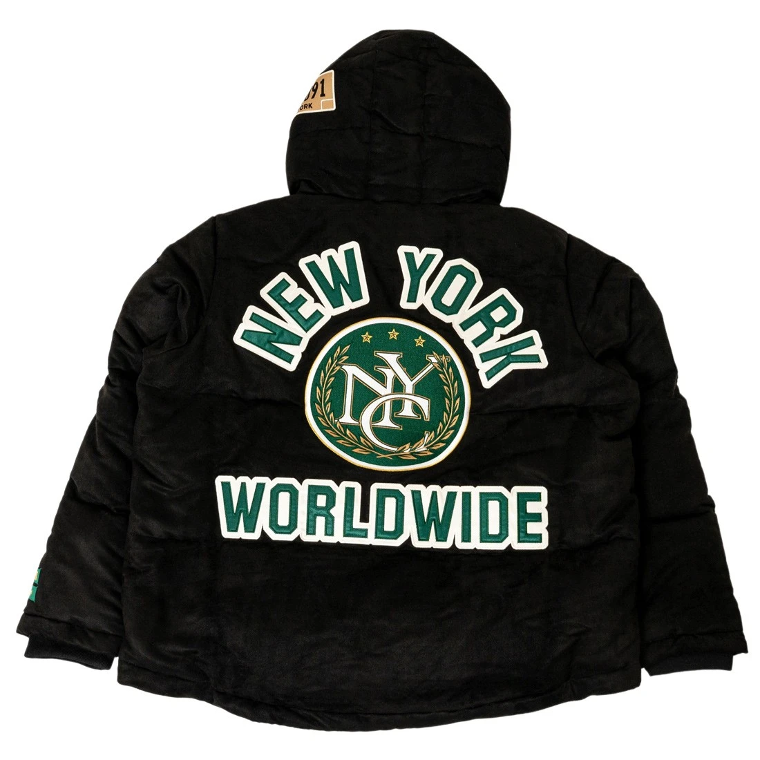 Puma X Rhuigi Men Laux Leather Down Jacket (black) 2 Puma X Rhuigi Men Laux Leather Down Jacket (black) - Image 2