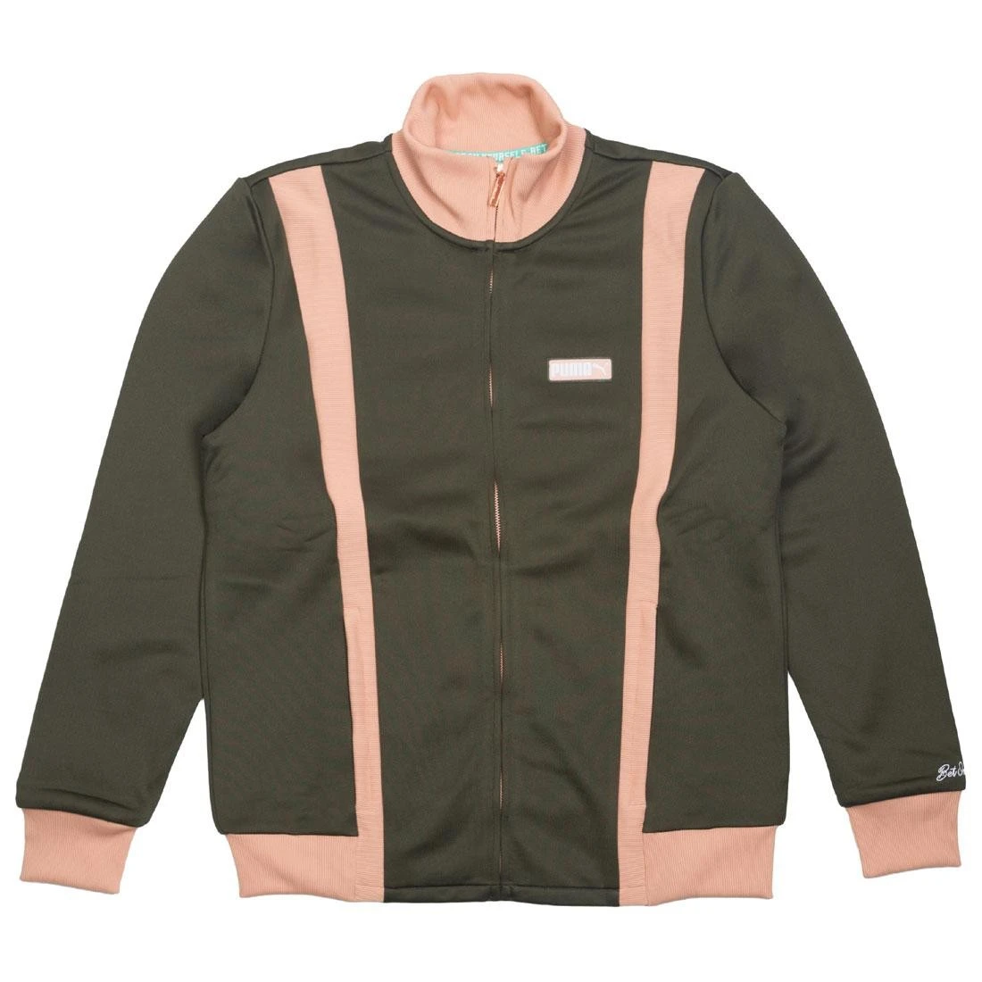 Puma X Emory Jones Men Spezial Groove City Track Jacket (green) 1 Puma X Emory Jones Men Spezial Groove City Track Jacket (green)