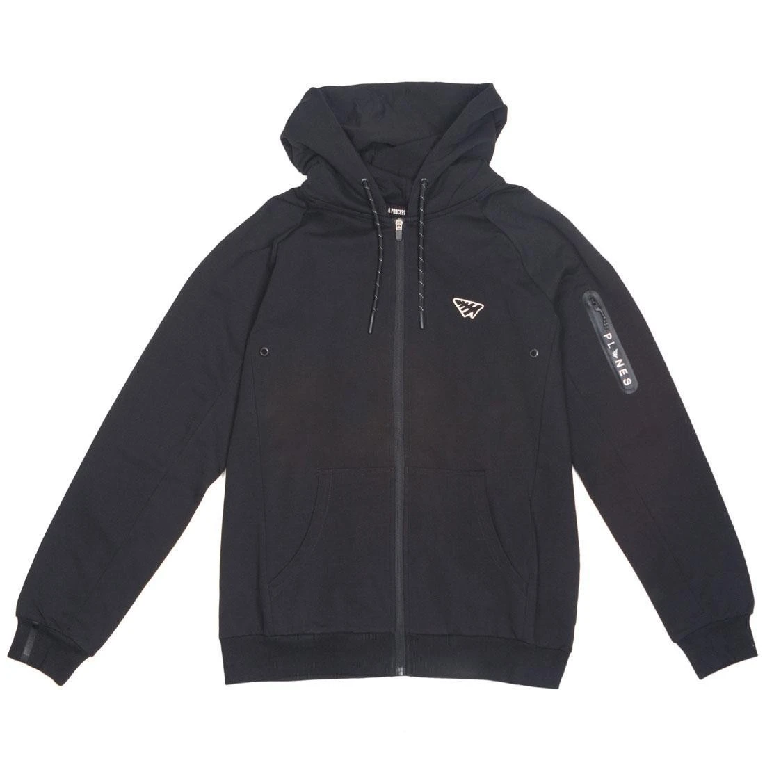 Paper Planes Men Altitude Zip Up Hoody (black) 1 Paper Planes Men Altitude Zip Up Hoody (black)