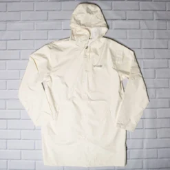 Stussy Men Summer Long Hooded Coaches Jacket (white)