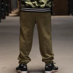 BAIT Basics Sweatpants (olive) -Marvia Wear Sales Store sweats olivebacklong