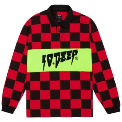 10 Deep Men Manchester Rugby Shirt (red / Black)