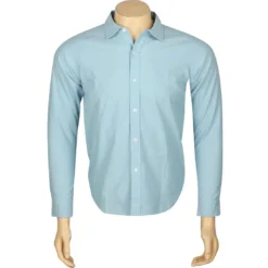 Undefeated Vintage Chambray Long Sleeve Shirt (blue / Light Blue)