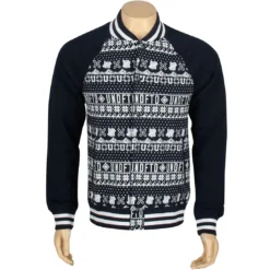 Undefeated Ascender Varsity Jacket (navy)