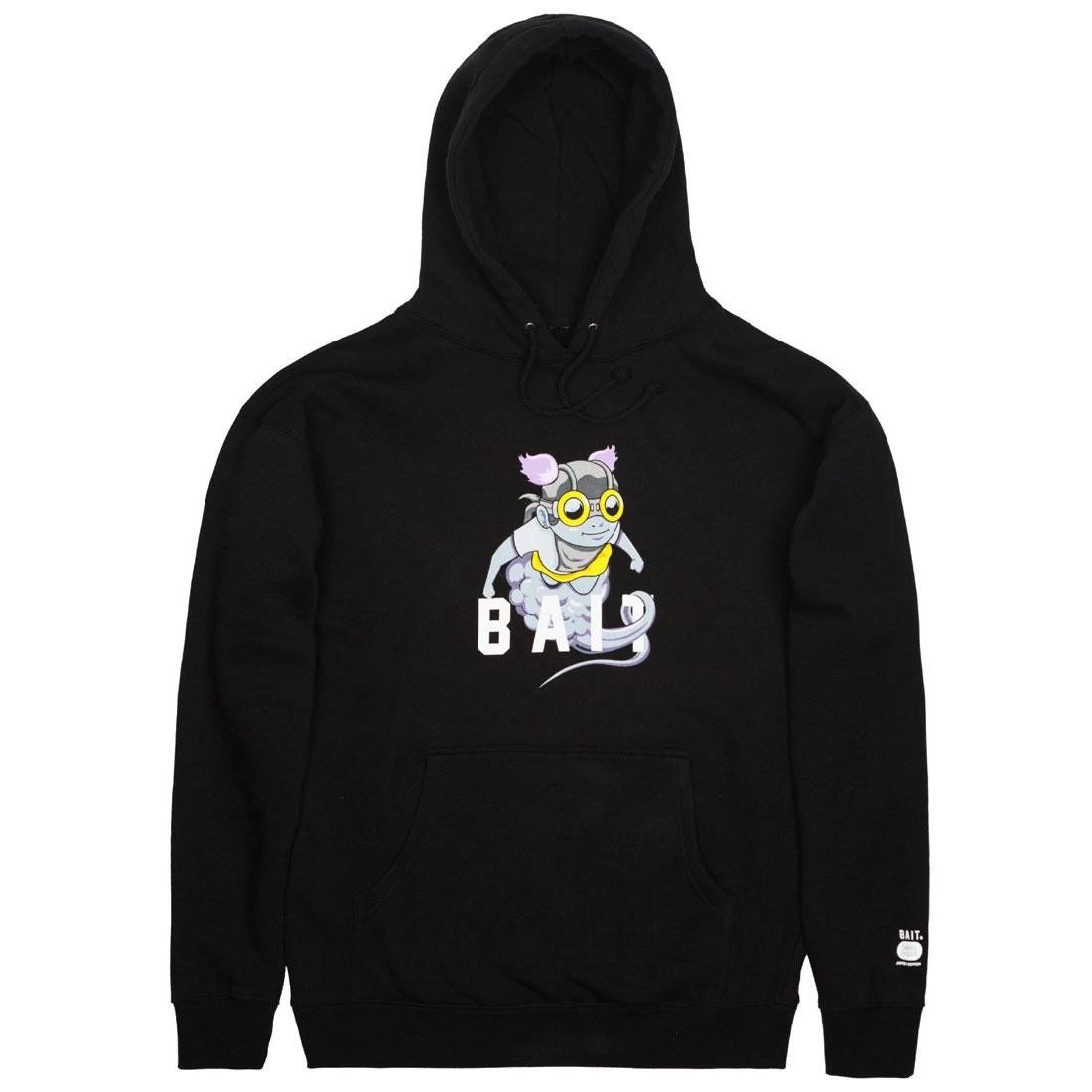 BAIT X Hebru Brantley Men Fly Girl Hoody (black) 1 BAIT X Hebru Brantley Men Fly Girl Hoody (black)