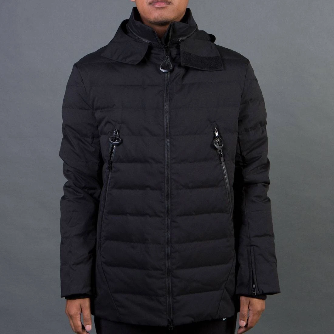 Adidas Y-3 Men Mat Down Jacket (black) 1 Adidas Y-3 Men Mat Down Jacket (black)