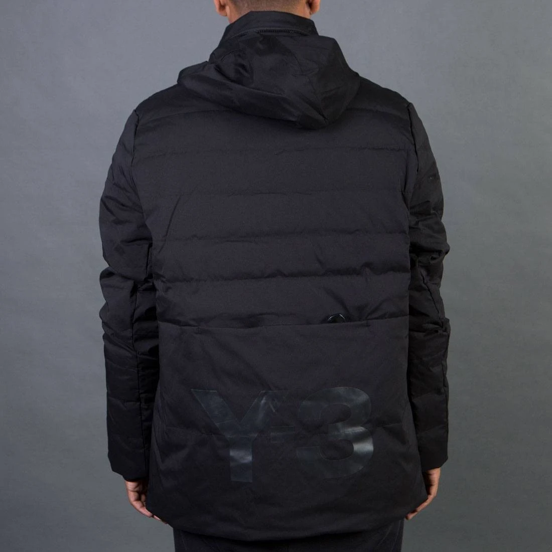 Adidas Y-3 Men Mat Down Jacket (black) 2 Adidas Y-3 Men Mat Down Jacket (black) - Image 2