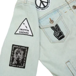 10 Deep Men Bad Acid Denim Jacket (blue) -Marvia Wear Sales Store v07a3172 edit