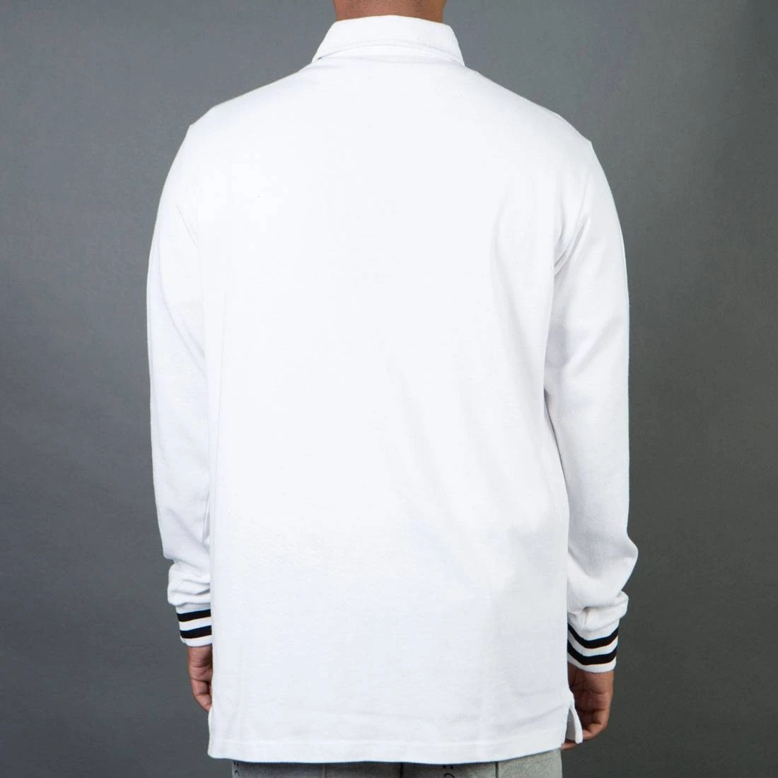 Lazy Oaf Men Not Today Long Sleeve Jersey Tee (white) 2 Lazy Oaf Men Not Today Long Sleeve Jersey Tee (white) - Image 2
