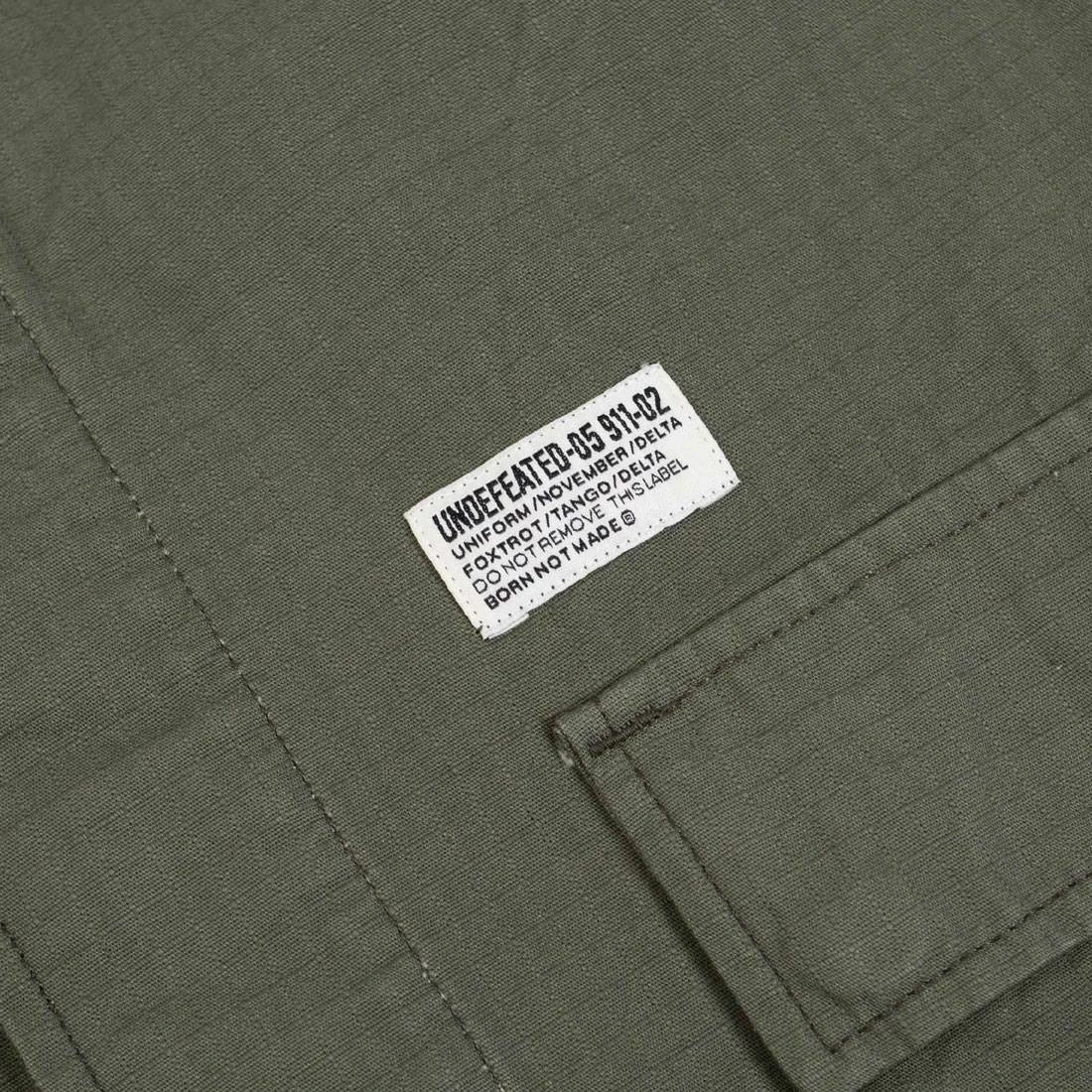 Undefeated Men Attica Jungle Long Sleeve Shirt (green / Olive) 4 Undefeated Men Attica Jungle Long Sleeve Shirt (green / Olive) - Image 4