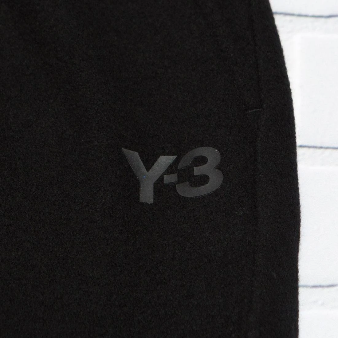 Adidas Y-3 Men Wool Jersey Cuffed Pants (black) 3 Adidas Y-3 Men Wool Jersey Cuffed Pants (black) - Image 3