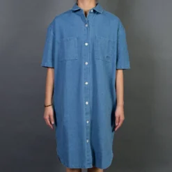 Stussy Women Vernon Denim Dress (blue / Denim)