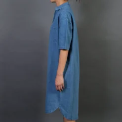 Stussy Women Vernon Denim Dress (blue / Denim) -Marvia Wear Sales Store v07a8120