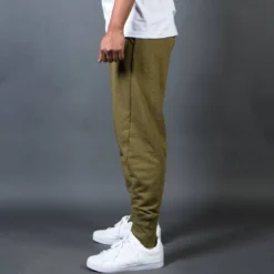BAIT Men French Terry Jogger Pants - Made In LA (olive) 6 BAIT Men French Terry Jogger Pants - Made In LA (olive) -Marvia Wear Sales Store v07a8661 1 2