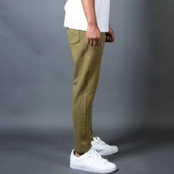 BAIT Men French Terry Japan Pants - Made In LA (olive) -Marvia Wear Sales Store v07a8668 2