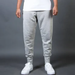 BAIT Men French Terry Jogger Pants - Made In LA (gray / Heather)