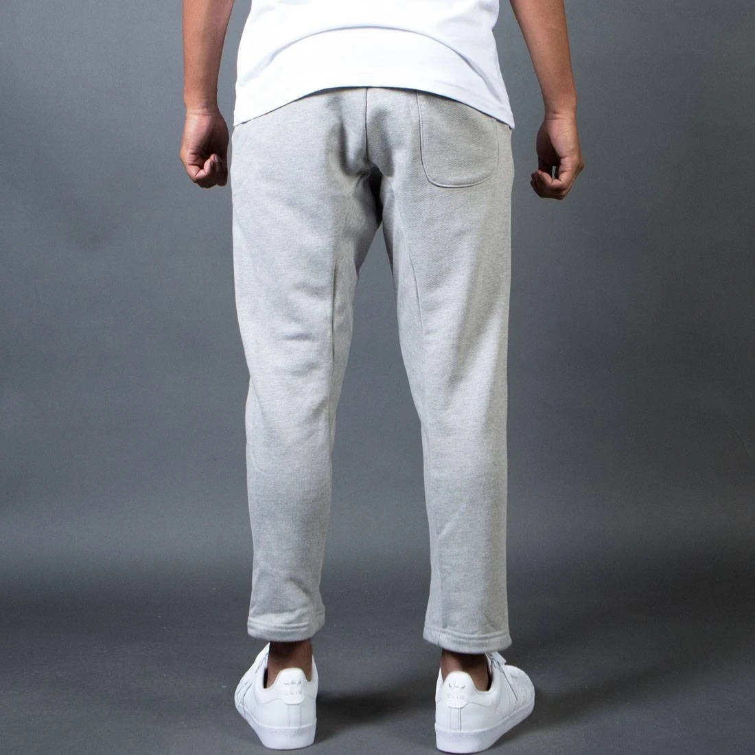 BAIT Men French Terry Japan Pants - Made In LA (gray / Heather) 2 BAIT Men French Terry Japan Pants - Made In LA (gray / Heather) - Image 2