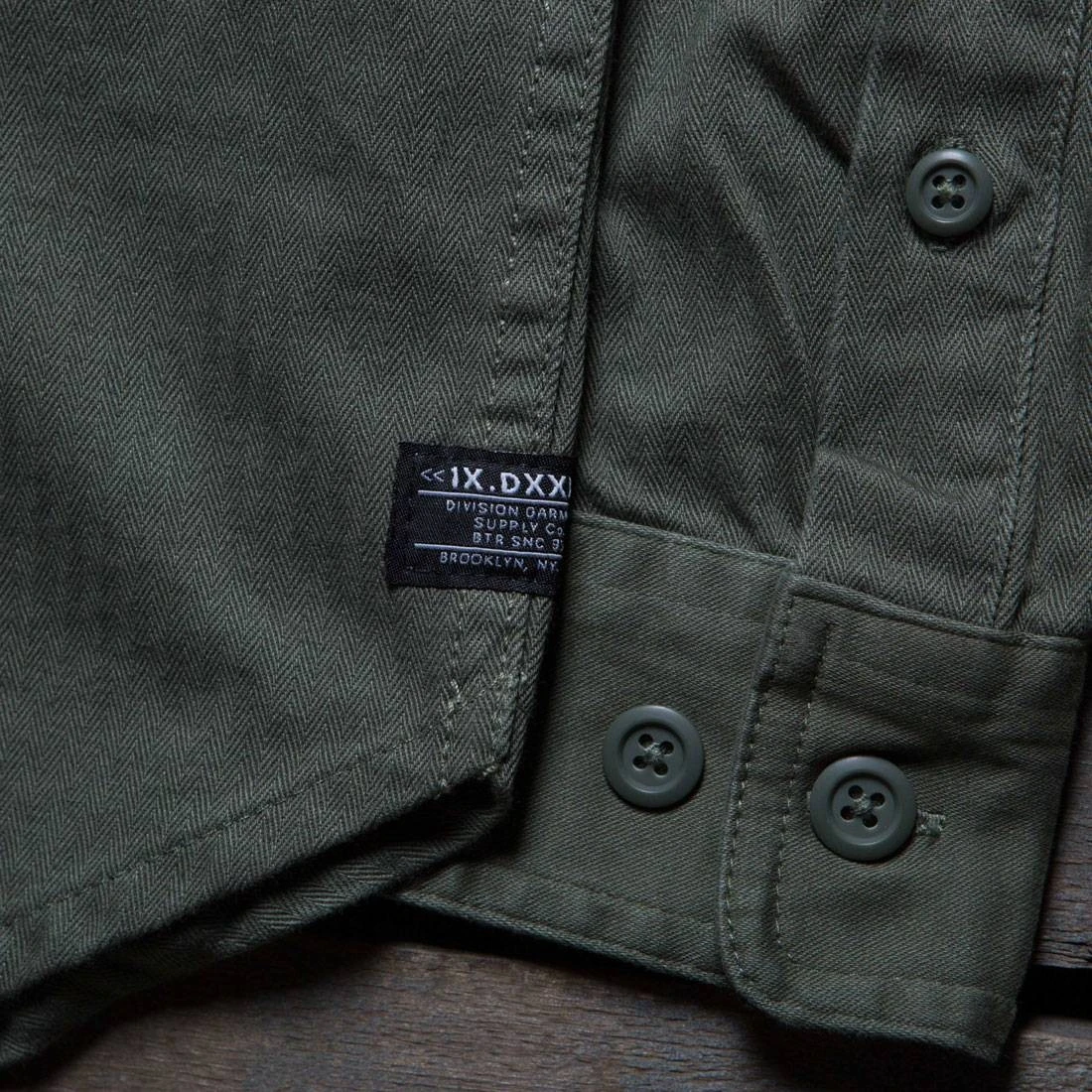 10 Deep Men Lazarus Workshirt (green / Army) 3 10 Deep Men Lazarus Workshirt (green / Army) - Image 3