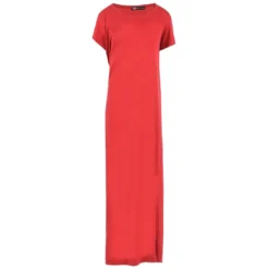 Adidas Y-3 Women Stripe Dress Int (red / Chili Pepper / Undyed)