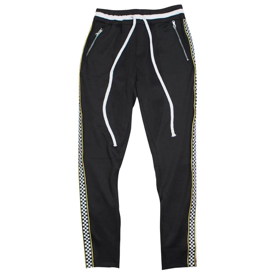 Lifted Anchors Men Jenner Pants (black / Checkered) 1 Lifted Anchors Men Jenner Pants (black / Checkered)