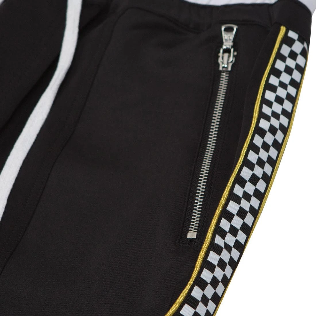 Lifted Anchors Men Jenner Pants (black / Checkered) 3 Lifted Anchors Men Jenner Pants (black / Checkered) - Image 3