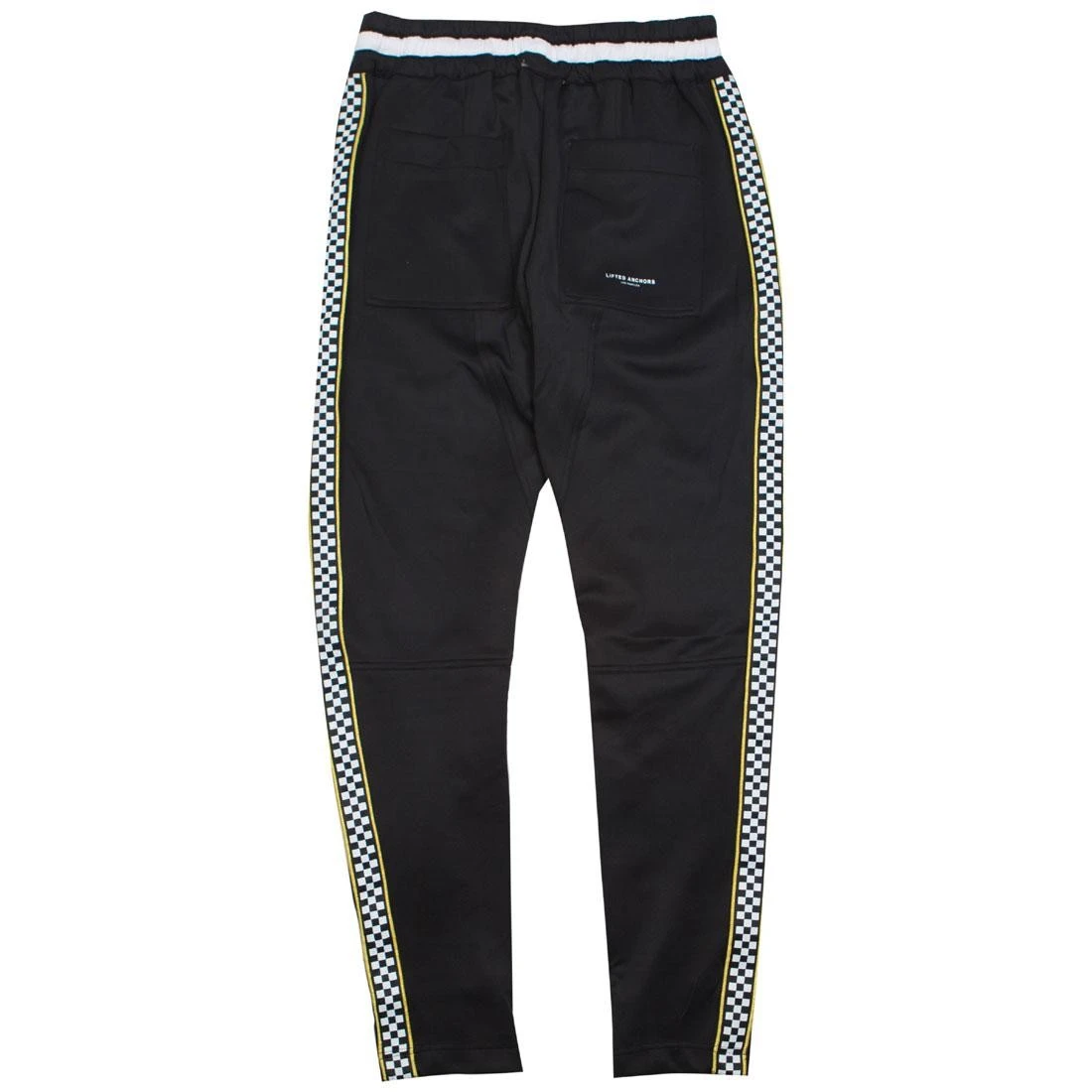 Lifted Anchors Men Jenner Pants (black / Checkered) 2 Lifted Anchors Men Jenner Pants (black / Checkered) - Image 2