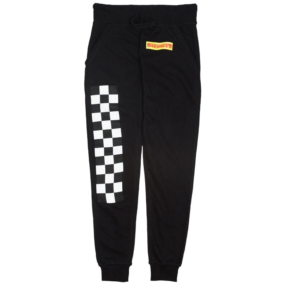 Dimepiece Women Dimepiece Checkers Sweat Pants (black) 1 Dimepiece Women Dimepiece Checkers Sweat Pants (black)