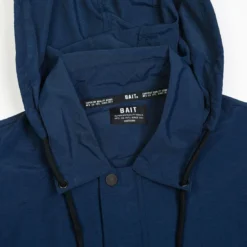 BAIT Men Nylon Windbreaker Jacket (navy / Blue) -Marvia Wear Sales Store v07a9936 4