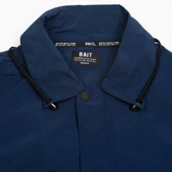BAIT Men Nylon Windbreaker Jacket (navy / Blue) -Marvia Wear Sales Store v07a9940 5